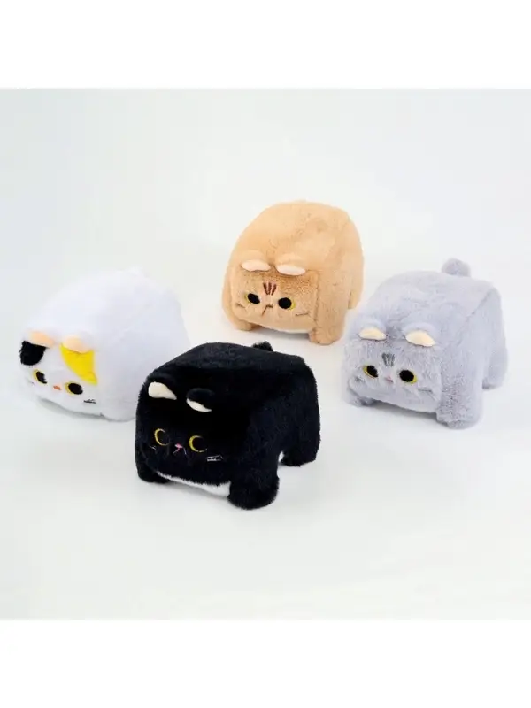 Мягкая игрушка &laquo;Кот - кубик&raquo;, 9 см, набор 12 шт.
