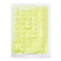 Форма для мармелада &laquo;Сладкие мишки&raquo;, силикон, 18.8&times;13.8 см, 50 ячеек (1.8&times;1.1 см), светло-зелёный, жёлтый