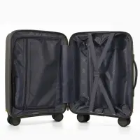 Чемодан на съёмных колёсах, 18", кодовый замок, 33&times;16&times;49 см, хаки