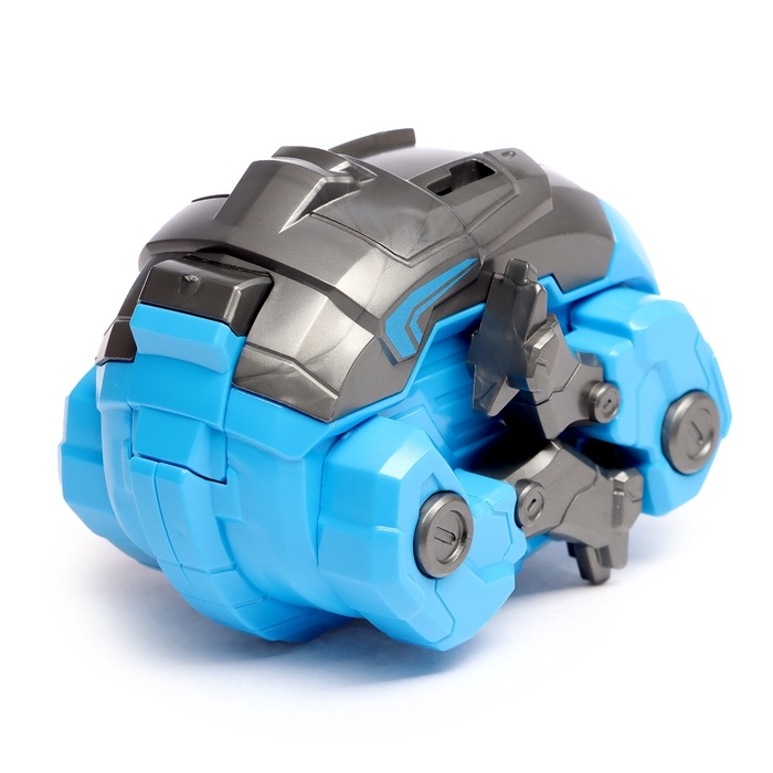 Робот-динозавр «Бронтозавр», трансформируется в яйцо, цвет голубой