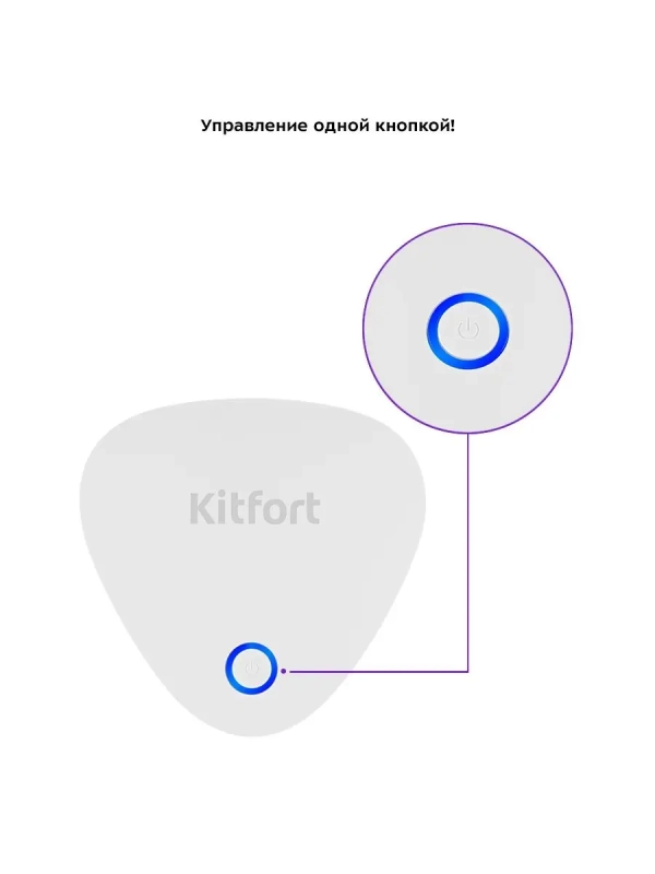 Озонатор воздуха для дома КТ-2852 3 Вт 2 режима Озонатор воздуха для дома КТ-2852 3 Вт 2 режима