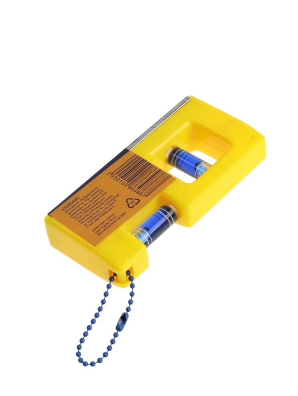 Уровень пластиковый магнитный ТУНДРА, мини, 2 глазка, 100 мм Уровень пластиковый магнитный ТУНДРА, мини, 2 глазка, 100 мм