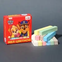 Мелки цветные школьные, 12 штук, «Щенячий патруль»