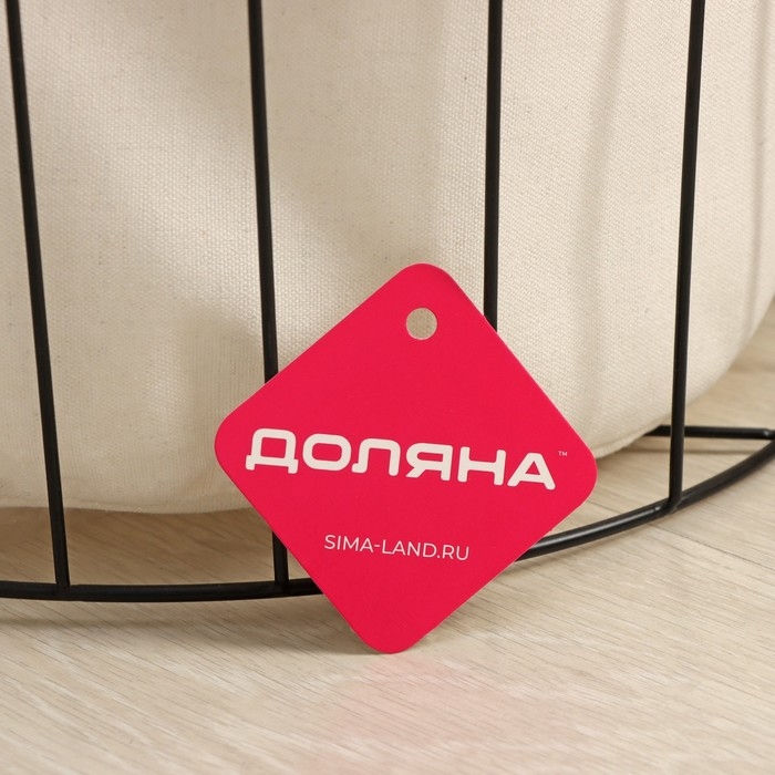 Корзина для белья Доляна «Лофт», 35×40 см Корзина для белья Доляна «Лофт», 35×40 см