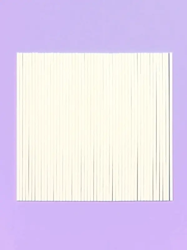 Палочки для кондитерских изделий, d=0.3 см, 15 см, набор 50 шт., бумага, белые