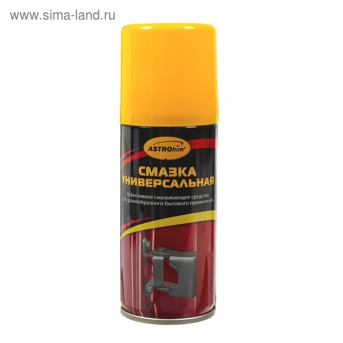 Смазка универсальная Astrohim, 140 мл, аэрозоль, АС - 4581 Смазка универсальная Astrohim, 140 мл, аэрозоль, АС - 4581