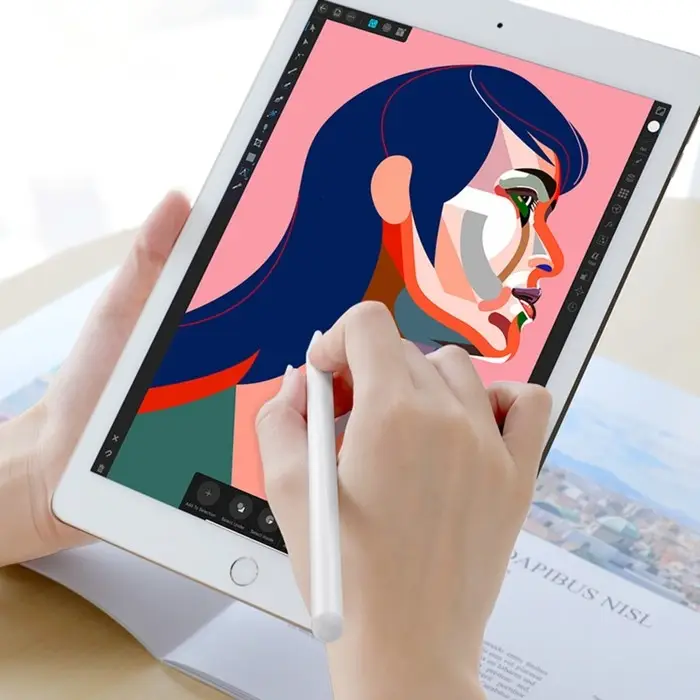 Стилус Hoco GM102, для iPad от 2018 года, 140 мАч, белый