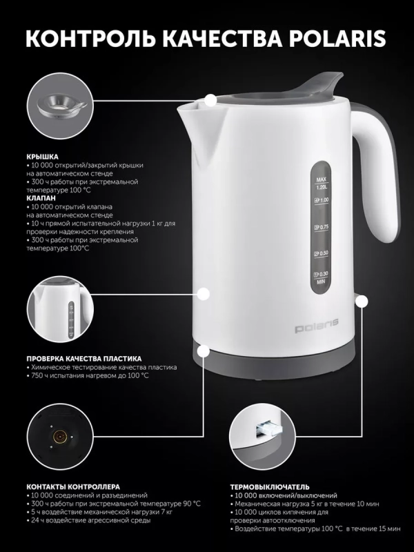 Чайник электрический PWK 1220C Water Way Pro маленький объем Чайник электрический PWK 1220C Water Way Pro маленький объем
