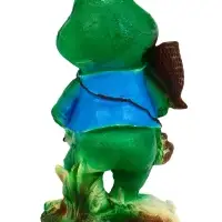 Садовая фигура из гипса &laquo;Лягушка путешественница&raquo;, 20&times;11&times;8 см