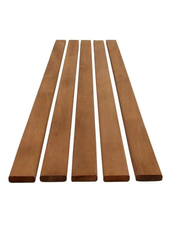 Полок,  липа, сорт А, 200х88х2,4 см, термомодифицированная