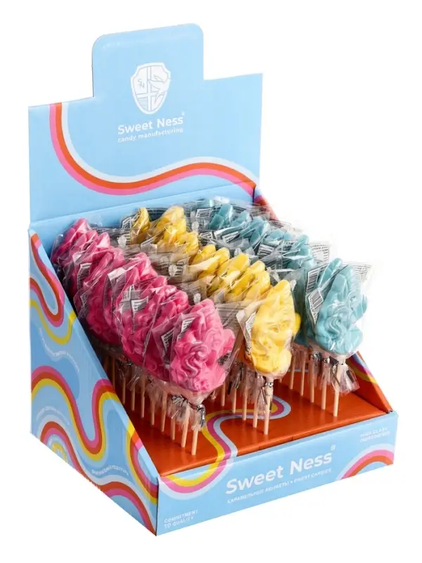 Карамель леденцовая Sweet Ness единорог, микс, 30 г