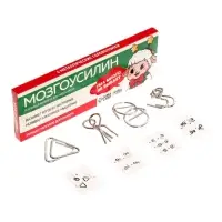 Головоломки &laquo;Мозгоусилин&raquo;, набор 4 штуки, Puzzle