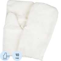 Рукавицы хб с наладонником хб (пл.240 гр/м2) 10 пар/уп