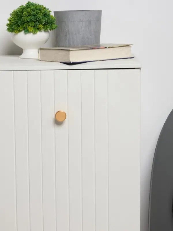 Ручка-кнопка CAPPIO PK322, d=30 мм, цвет золото, 8 шт.