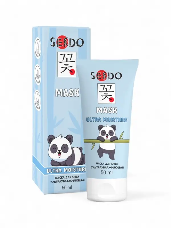 Маска для лица Sendo ультраувлажняющая, 50 мл Маска для лица Sendo ультраувлажняющая, 50 мл