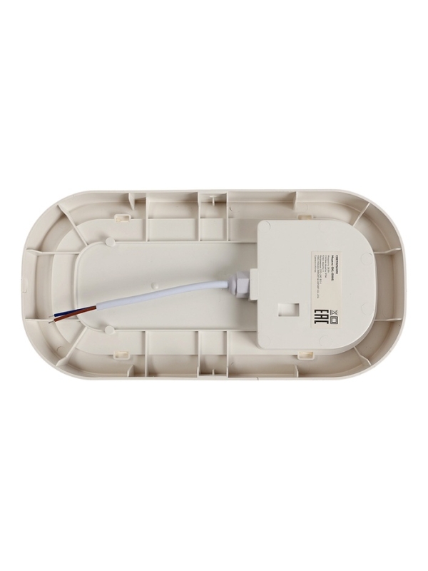 Светильник светодиодный, 24 Вт, IP54, 4000К, 220 В, овал, белый