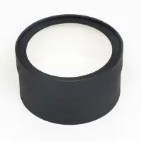 Подарочная коробка Black, чёрная, завальцованная с окном, 16&times;10 см