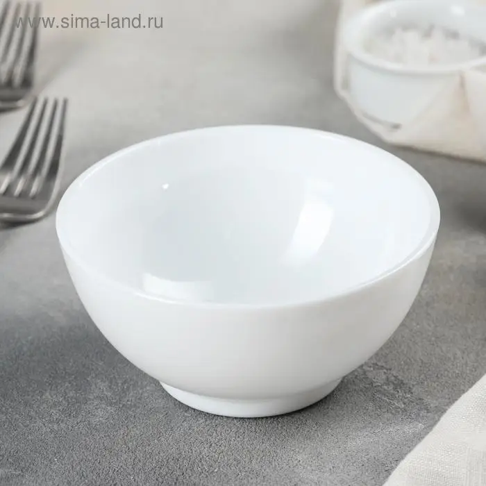 Салатник Luminarc Everyday, 300 мл, d=12 см, стеклокерамика, белый