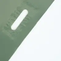 Пакет полиэтиленовый с вырубной ручкой, хаки 40х50 см, 60 мкм