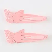 Заколки для волос с бабочками &laquo;Самая красивая&raquo;, 2 шт.