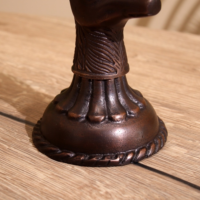 Подсвечник на 4 свечи Подсвечник на 4 свечи "Олень" алюминий 26х13х30 см