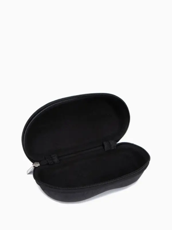 Футляр для очков молнии, длина 16 см, цвет чёрный Футляр для очков молнии, длина 16 см, цвет чёрный