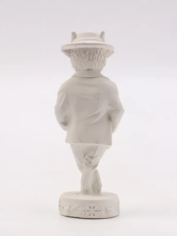 Фигурка декоративная &laquo;Деловой баран&raquo;, неокрашенная, 11&times;4 см, белая