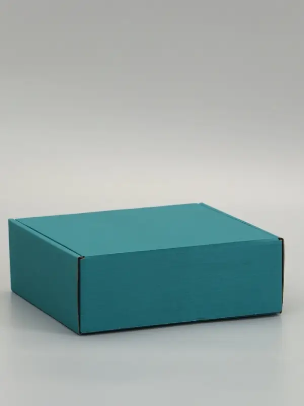 Коробка самосборная, изумрудная, 26 х 24 х 10 см