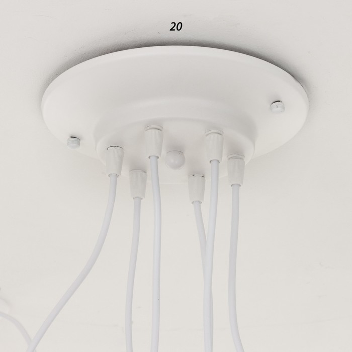 Светильник Светильник "Паук" 6x40Вт E27 белый BayerLux