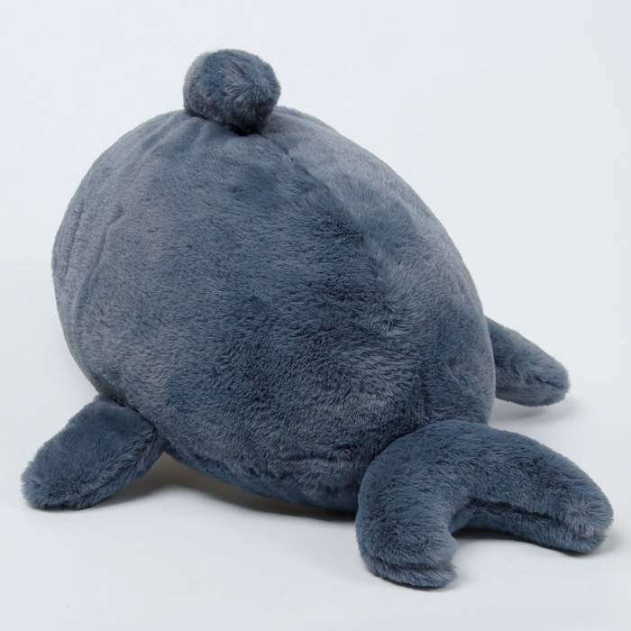 Шкурка мягкой игрушки  Шкурка мягкой игрушки "Кот" в костюме акулы, 48 см, цвет голубой