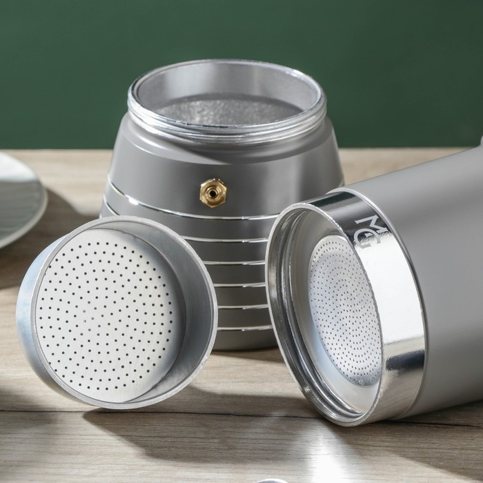 Кофеварка гейзерная Magistro Moka, на 6 чашек, 300 мл Кофеварка гейзерная Magistro Moka, на 6 чашек, 300 мл