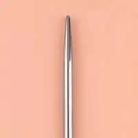 Спицы круговые, для вязания, с металлическим тросом, d=4 мм, 10/40 см