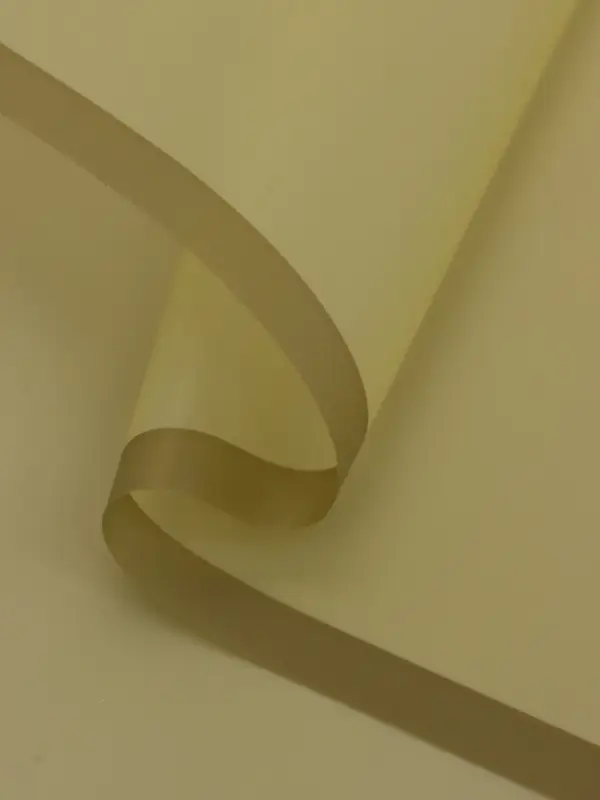 Пленка для цветов, "Полупрозрачная кайма", оливковая, 57х57 см