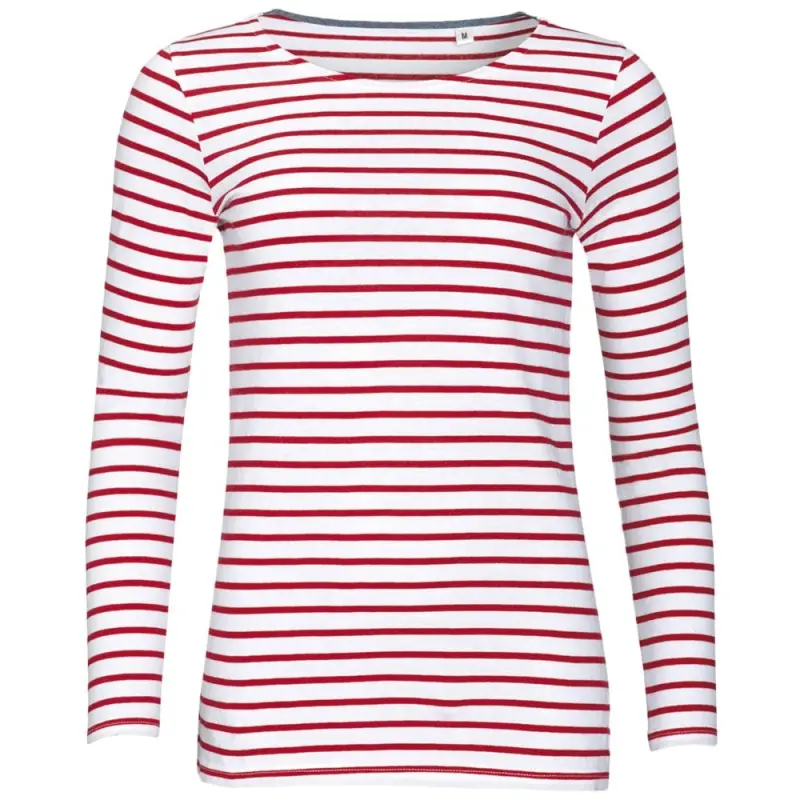 Футболка женская Marine Women, белый/красный, размер XS Футболка женская Marine Women, белый/красный, размер XS