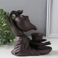 Подставка для благовоний TAKE IT EASY &laquo;Чайная церемония&raquo;, стелющийся дым, 16&times;14&times;9 см