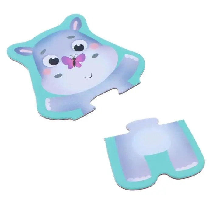 Пазлы 2 в 1 «Весёлые зверята», 100 вариантов, 10 пазлов, 20 деталей Пазлы 2 в 1 «Весёлые зверята», 100 вариантов, 10 пазлов, 20 деталей