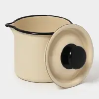 Круж.с нос.с/к 1л (слоновая)Без декора