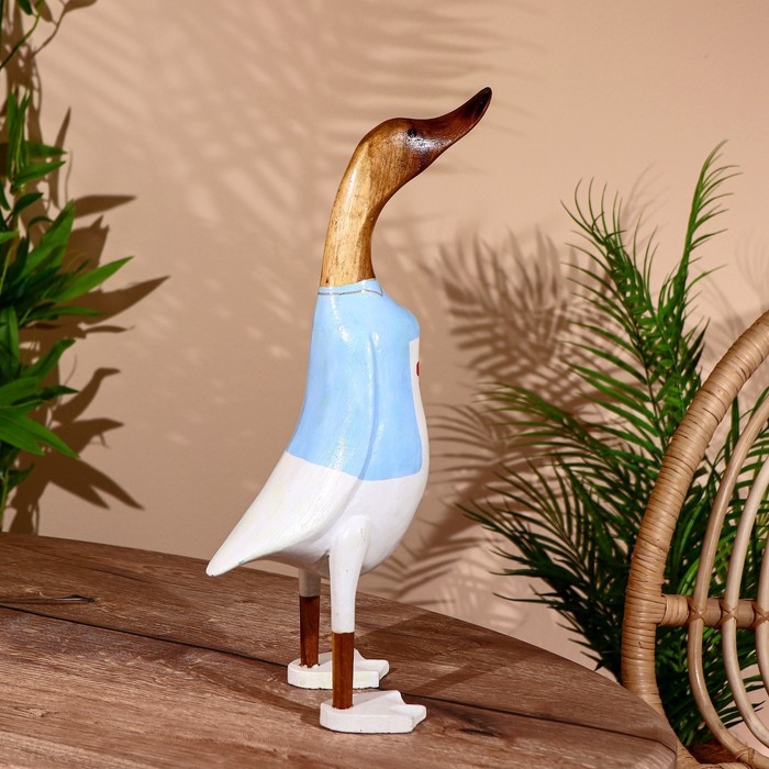 Сувенир Сувенир "Утка-врач" дерево 45 см