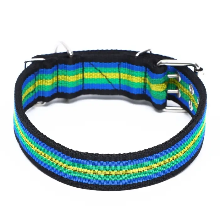 Ошейник четырехслойный, 65&times;4 см, разноцветный