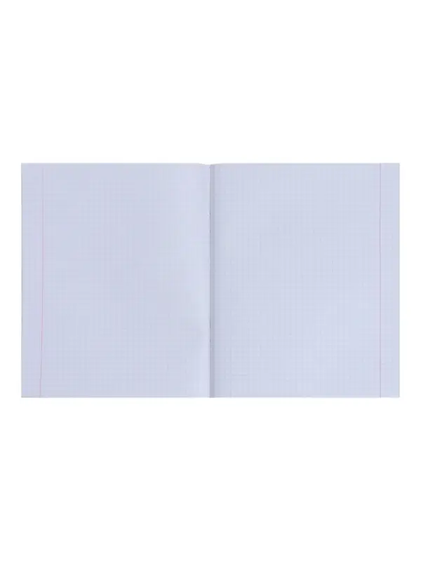 Тетрадь 96 листов в клетку &laquo;Цветы&raquo;, серые листы, МИКС