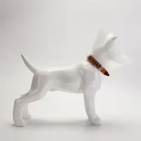 Ветеринарный воротник с креплением на ошейник, ОШ 13-28.5 см, высота 15 см, без ошейника