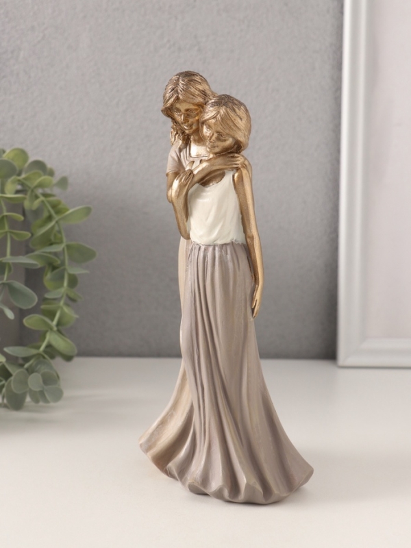 Сувенир полистоун  Сувенир полистоун "Две сестры" 10х7х20,5 см