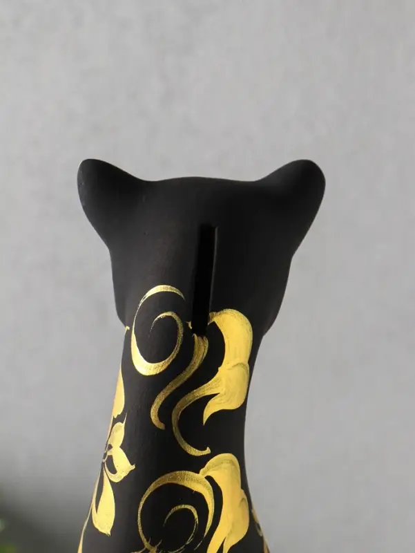 Копилка для денег &laquo;Кошка Багира&raquo;, 37 см, чёрный