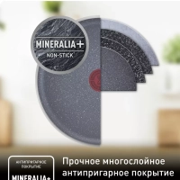 Блинная сковорода Healthy Chef 25 см для всех типов плит