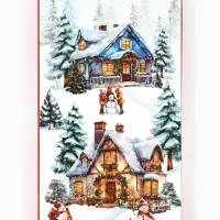 Коробка подарочная сборная &laquo;Новый год&raquo;, 20&times;2&times;10 см