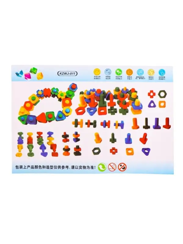 Конструктор обучающий &laquo;Болты и Гайки&raquo;