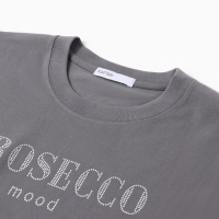 Футболка женская KAFTAN: Prosecco цв. серый, р-р 52-54