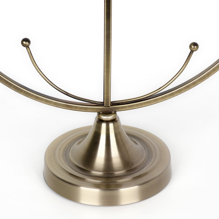 Подсвечник металл «Герцог», на 3 свечи, 44 х 14 х 24 см