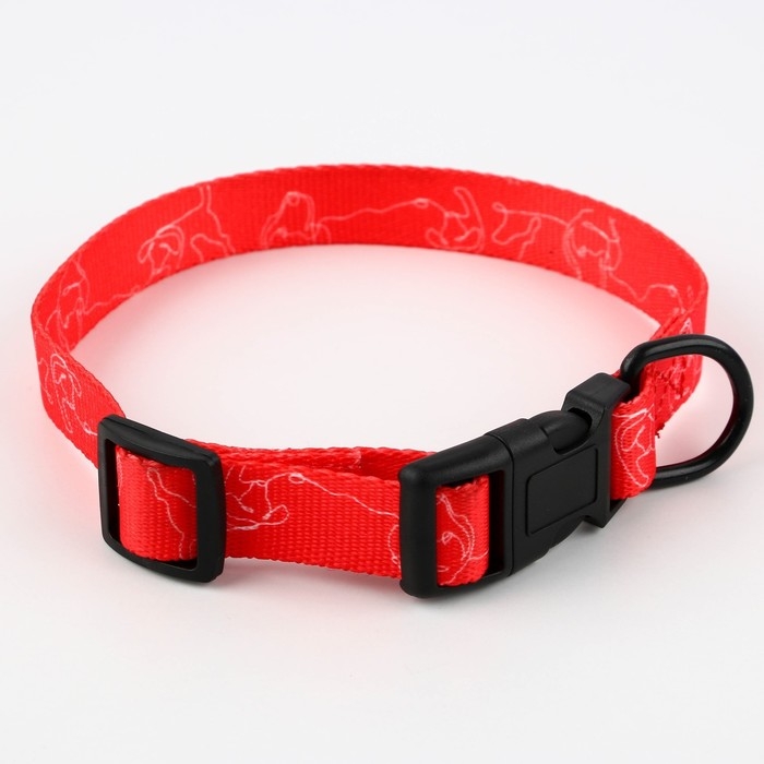 Ошейник One line, застёжка - фастекс, 2 см 25-40 см Ошейник One line, застёжка - фастекс, 2 см 25-40 см