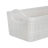 Корзина для хранения тм VETTA Киото, 26,7x11,5x9,3см, 2 цвета